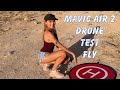 Mavic air 2 drone test fly with bisayang ilocana