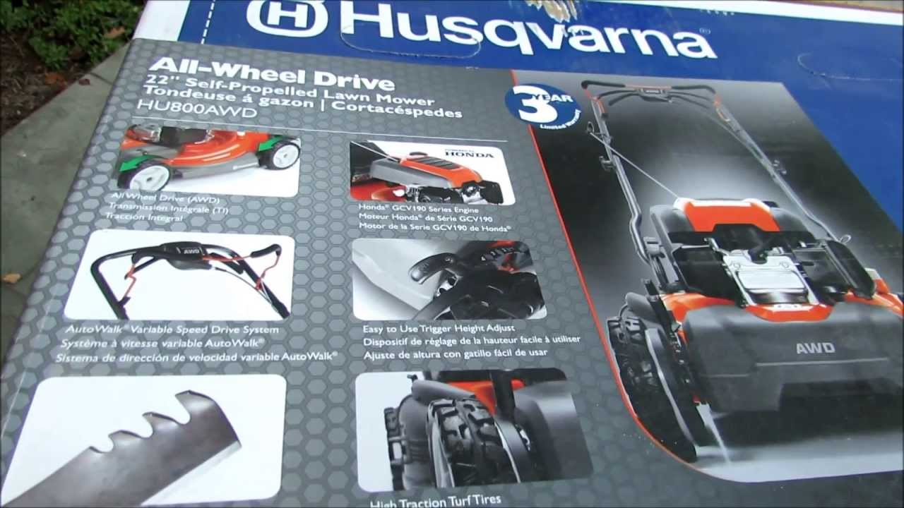 Husqvarna HU800 AWD Unboxing and Hands-on Review - YouTube