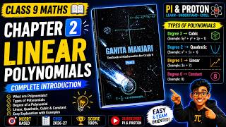 🎯 Linear, Quadratic, Cubic & Constant Polynomials | Class 9 Maths