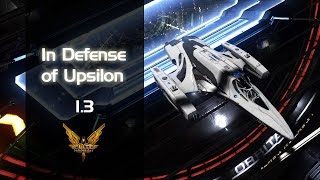 In Defense Of Upsilon - Courier PvP (Elite: Dangerous 1.3 Powerplay)