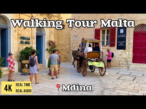 Virtual Tour around the silent city in Malta - MDINA