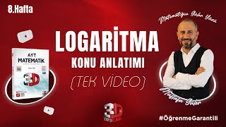 Logaritma Konu Anlatımı Tek Video 3D Kamp 8Hafta Pdf Öğrenmegarantili