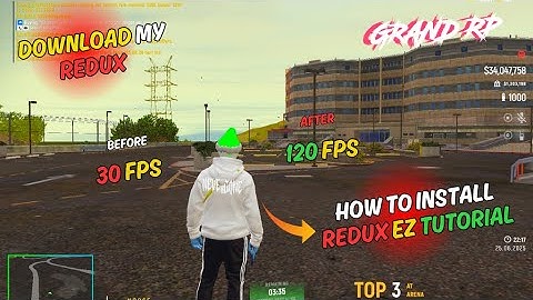 Best Redux for Grand RP 🔥 | How to Install My Custom Redux 🛠️ | hindu/Urdu