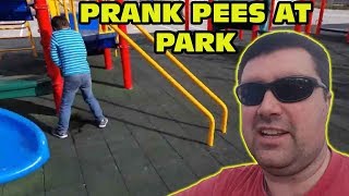 Kid Temper Tantrum Prank Pees At A Park Using A Water Bottle Deleted Video Original