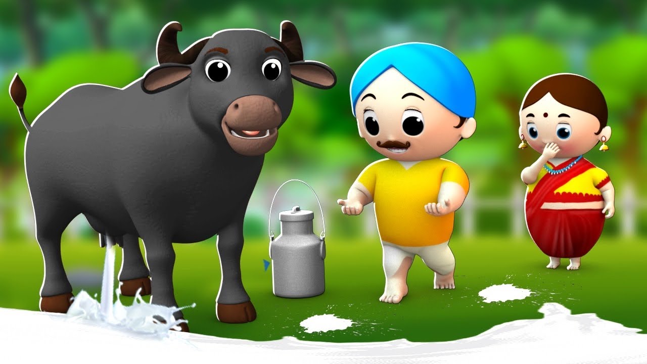 दूध देने वाली जादुई भैंस - Magical Buffalo Story | Hindi Moral Stories for  Kids | JOJO TV Kids - YouTube