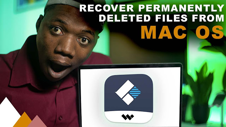 How to recover permanently deleted photos from macbook pro