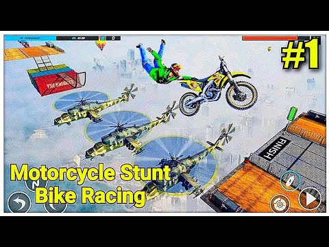 Motorcycle Stunt Bike Racing  🏍 latest Gameplay 2021 | Bike Stunts Trick Master Game