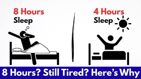 How to Sleep FEW hours and wake up FRESH (psychology tips)