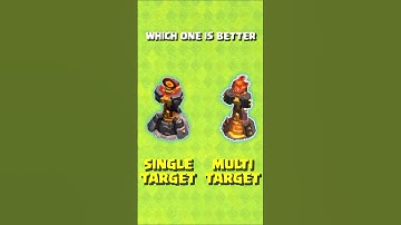 inferno tower single or multi? #shorts #coc #clashofclans #gaming #clashroyale