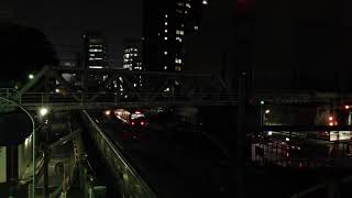東急東横線とJR山手線の交差橋梁　最終日