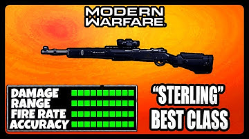 NEW OVERPOWERED KAR98K "STERLING" CLASS SETUP IN MODERN WARFARE! BEST KAR98K CLASS SETUP!