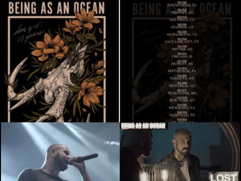 Being As An Ocean 10th Anniv. North American tour w/ Capstan, Thousand Below and Limbs