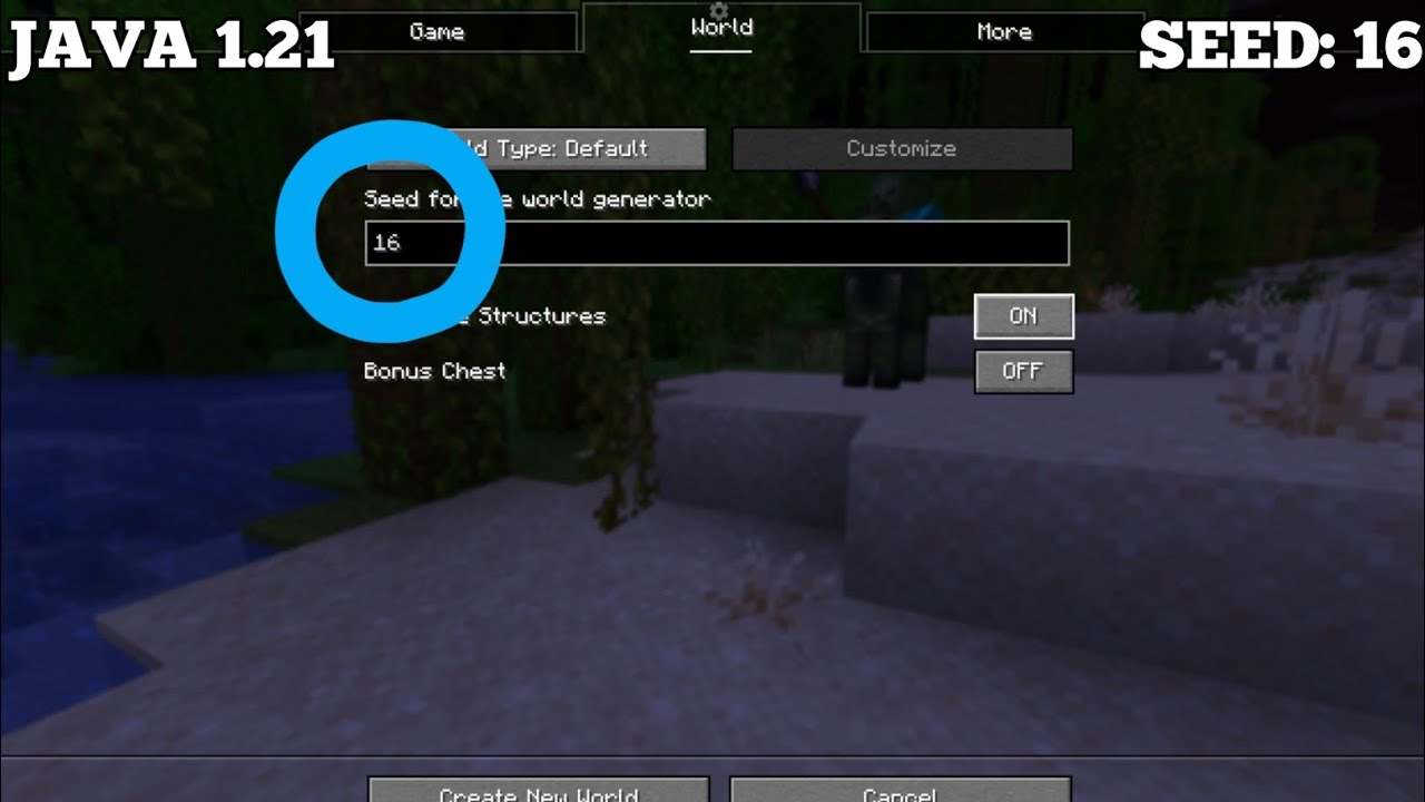 Minecraft Java 1.21 Seed: Woodland Mansion, Trial Chamber & Plains Village