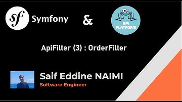 Api Platform V3 #10# : ApiFilter (3) : OrderFilter
