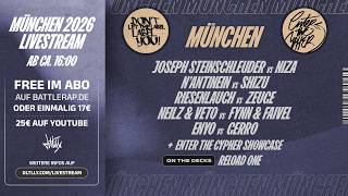 DLTLLY MÜNCHEN live im Stream: Joseph Steinschleuder, Neilz, Niza uvm.