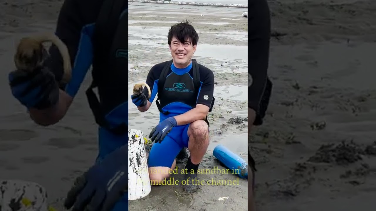 Rough Day Clamming at Lawson's Landing 