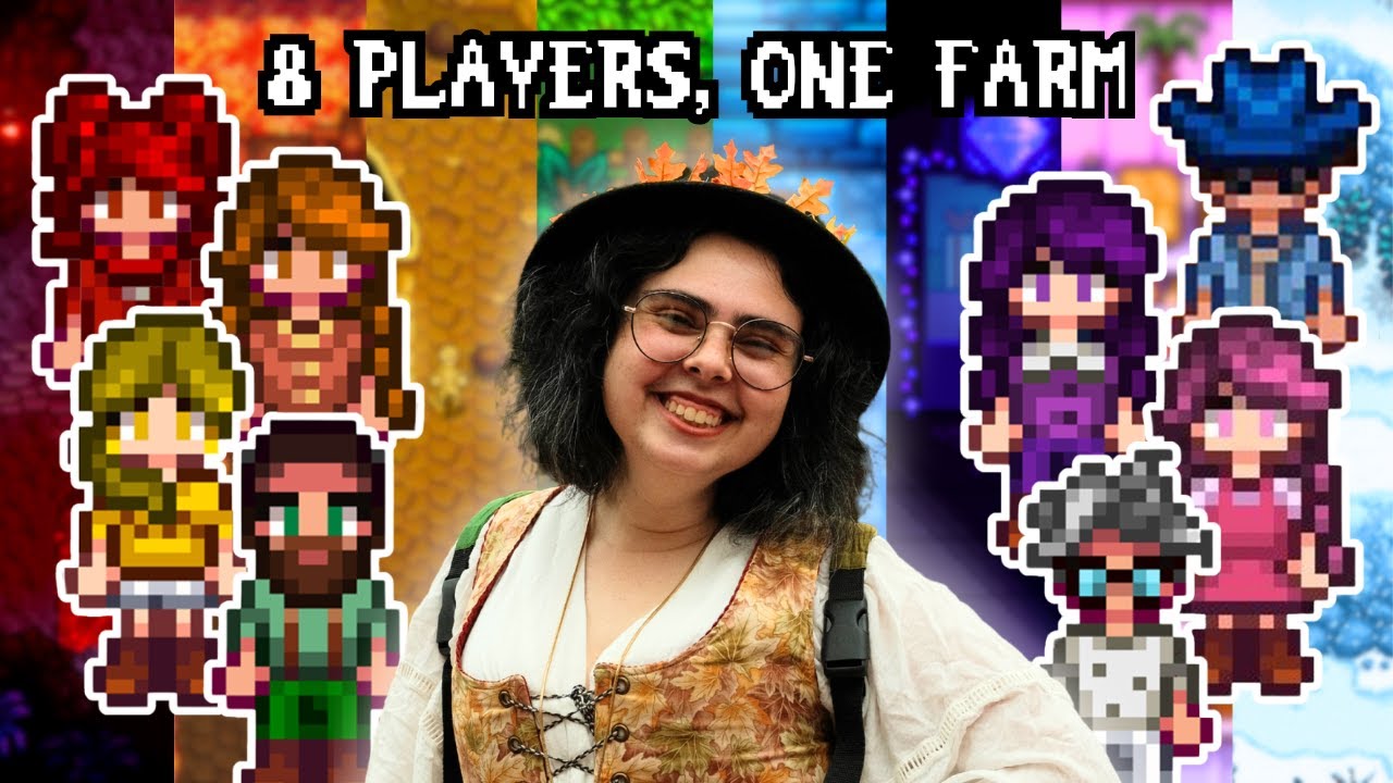 8-Player Stardew Valley is INSANE