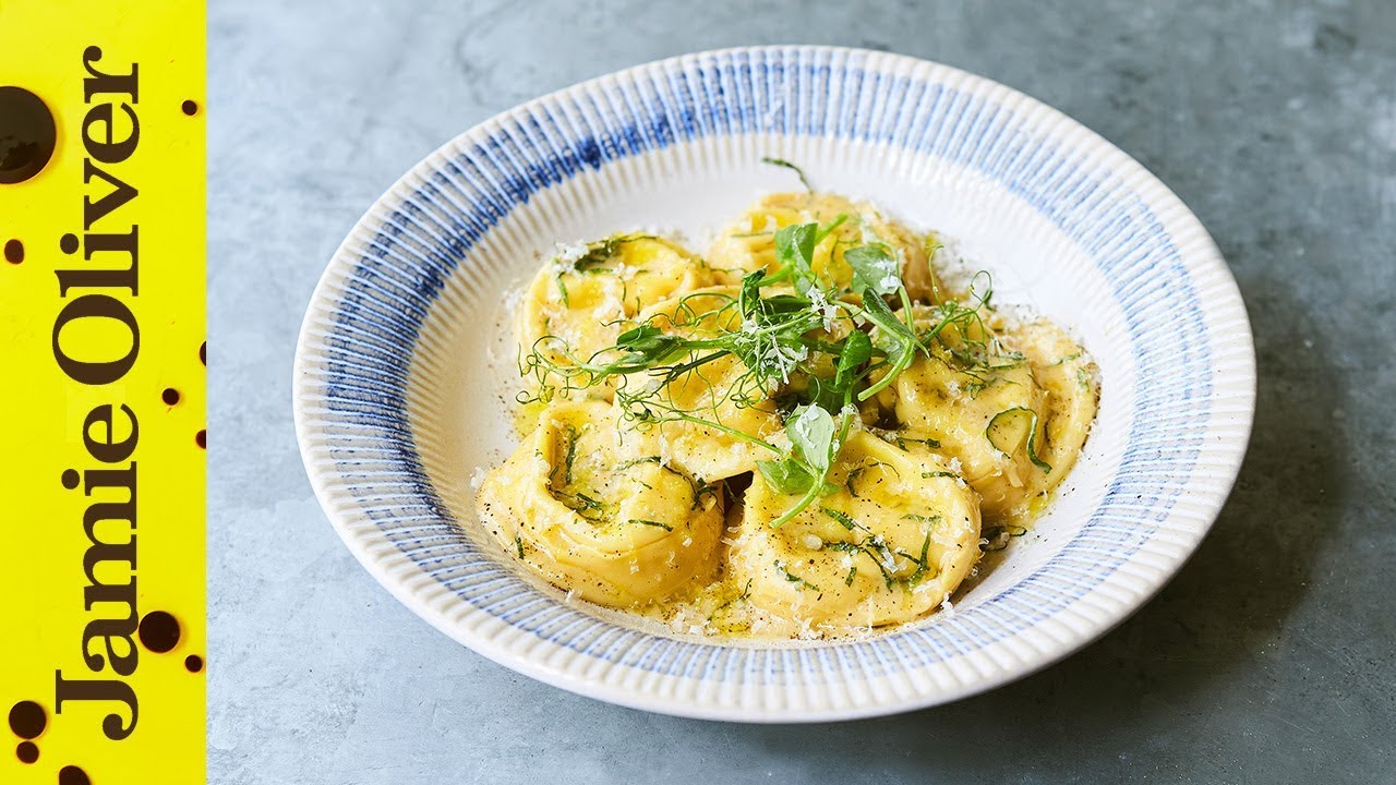 SUMMER MENU | Asparagus & Ricotta Ravioli | Jamie’s Italian | Jamie Oliver