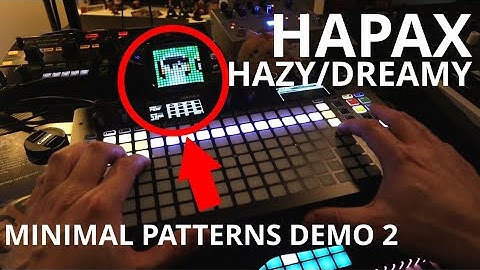 Minimal Manual Pattern Sequencing Pt. 2 // Squarp Hapax Demo