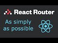 React Router tutorial | react-router-dom in 5 minutes
