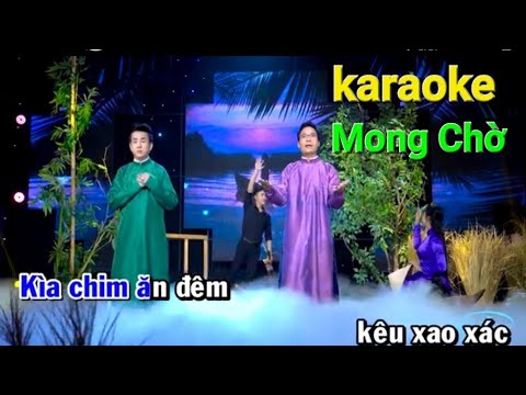 Karaoke Mong Chờ (Tone Nam Dễ Hát) - Đan Phương Ft Ngọc Thạch Beloro