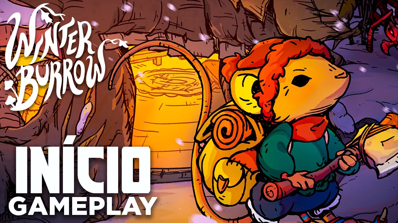 Winter Burrow - Um Aconchegante Jogo de Sobrevivência! | PTBR