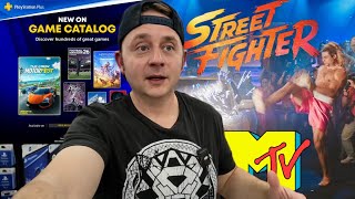 Street Fighter Reaction - Pure 90’s Nostalgia + New Game Catalog PS Plus In April
