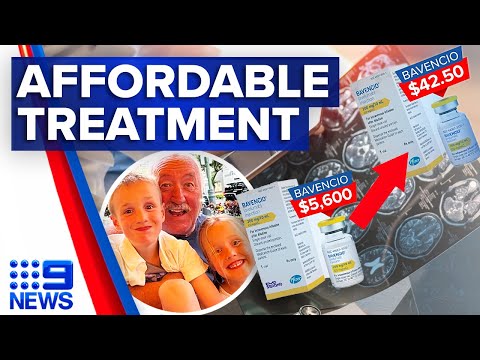 Thousands of cancer treatments to become affordable | 9 News Australia