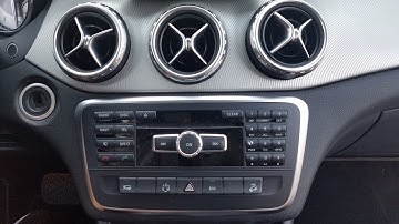 How to Remove Radio / Navigation from Mercedes GLA250 2013 for Repair.