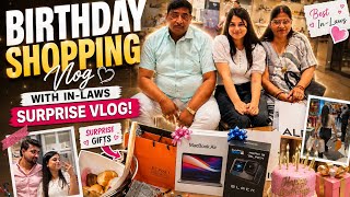 Advance 20th  birthday gifts from My In-laws🧿|unexpected surprise😱|| shopping|| princess treatment