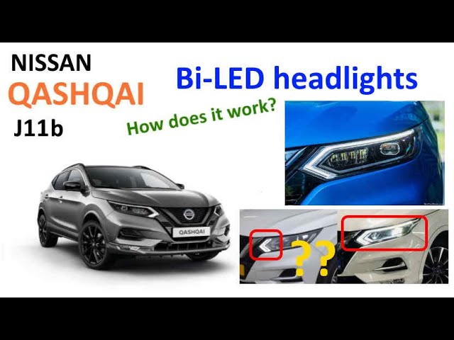 Schwellerrohre mit LED Nissan Qashqai J11