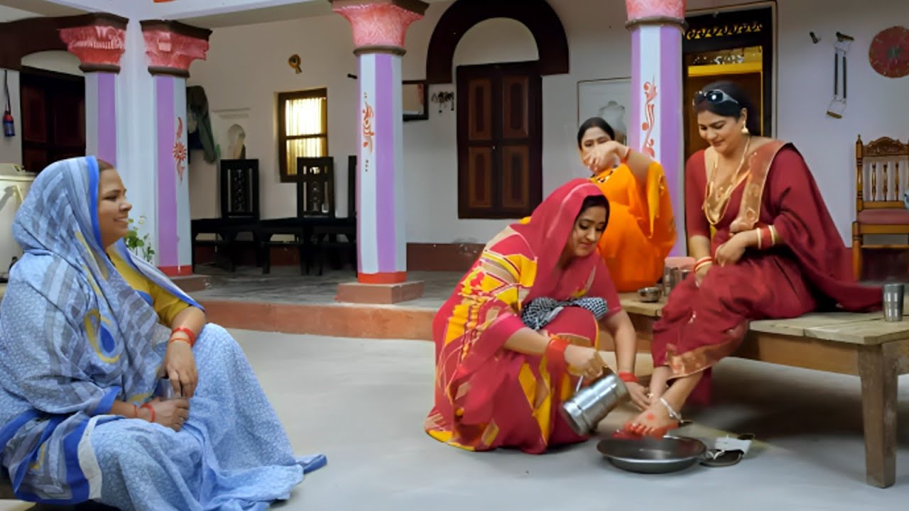 तुम्हारी माँ ने तुम्हे सिखाया नहीं क्या की अपनी साँस की सेवा कैसे करना है | New Bhojpuri Movie