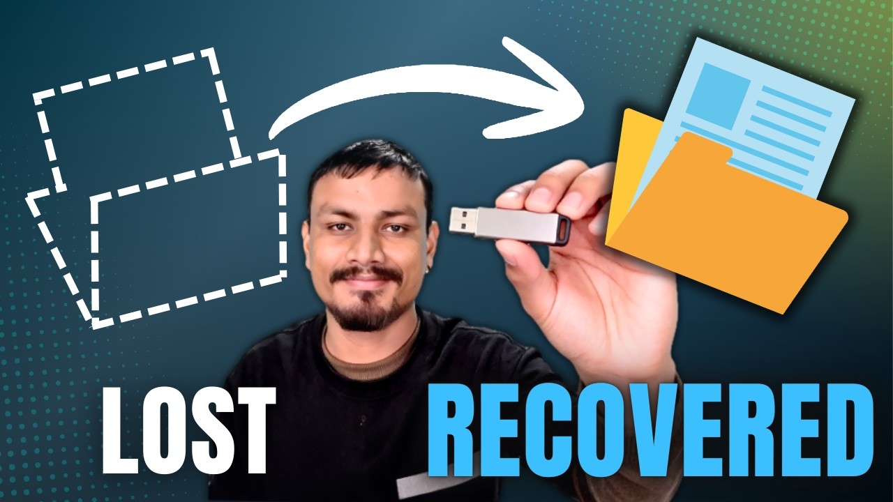 How to Recover Files From USB Drive (Deleted / Formatted)✅