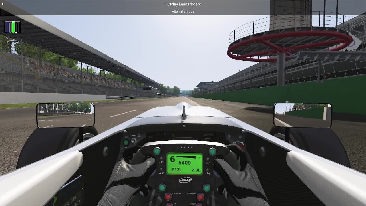 Assetto Corsa Monza Tatuus FA01 (Dry) Track Guide (Hotlap + Telemetry)
