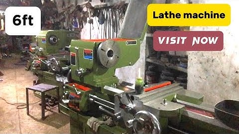 How to make new lathe machine 6ft visit technical machine #machinelearning #technology #trending