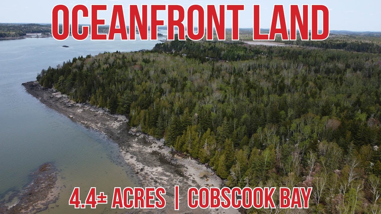SOLD Oceanfront Land Maine Real Estate YouTube
