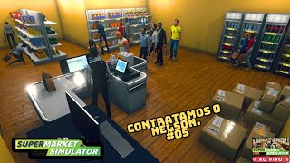 🚀LIVE ON🎬🚀JOGANDOOO SUPER MARKET SIMULATOR BORA ABRIR MERCADO .........🤑🤑🤑✌💵💵💵