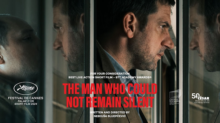 The Man Who Could Not Remain Silent // Oscar Nominated Live Action Short // Official Trailer