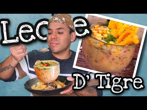 LECHE DE TIGRE Y CHICHARRÓN DE POTA A MI ESTILO (peruanovlogs)