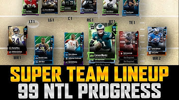 Super Team Lineup Update | 99 NTL Soon! | MUT 18