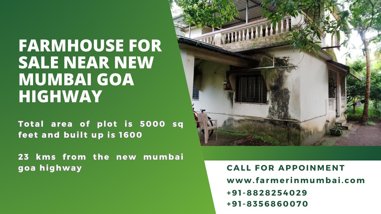 Farmhouse For Sale Near New Mumbai Goa Highway Near Vengurla Beach Goa