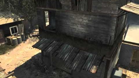 MW3 RANDOM throwing knife VILLAGE