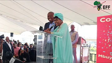 Mama Winnie Mandela at Commissar Dr. Ndlozi's Graduation Celebration