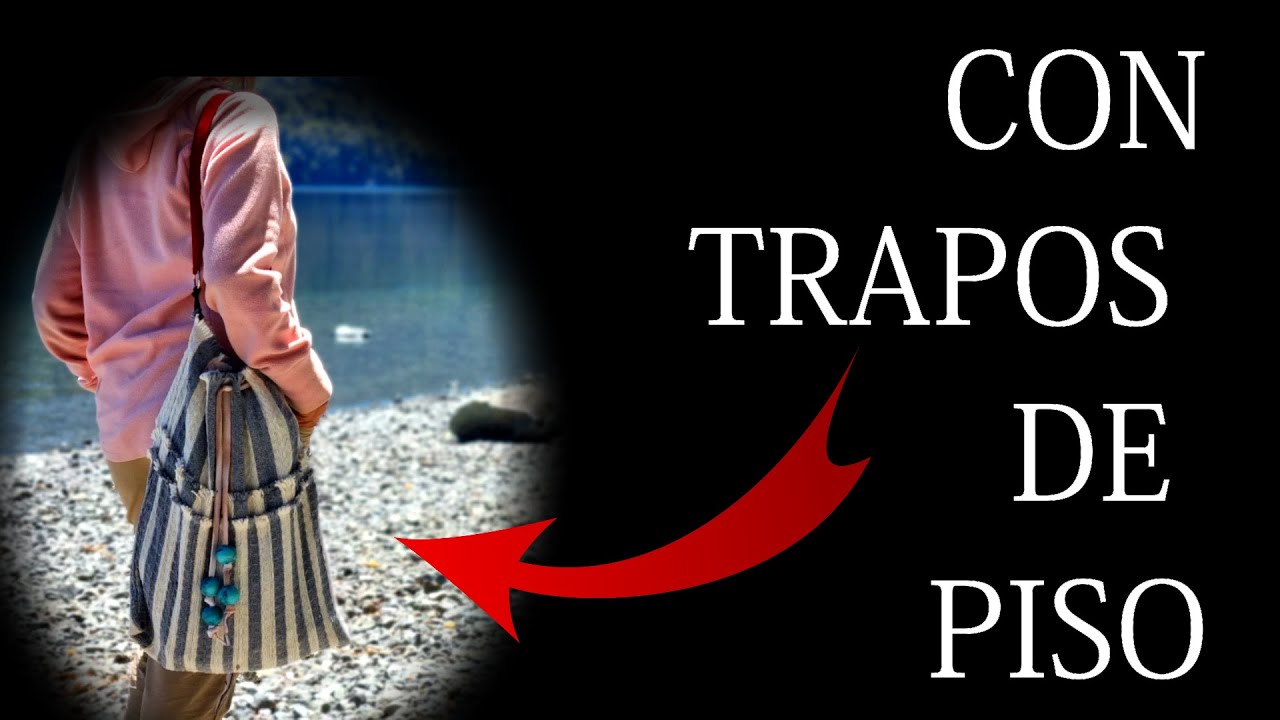 INCREIBLE PROYECTO REALIZADO CON TRAPOS DE PISO! 2 OPCIONES IMPERDIBLES -Fabiana Marquesini - 415