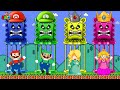 Super mario party  all minigames in new super mario bros wii  game animation