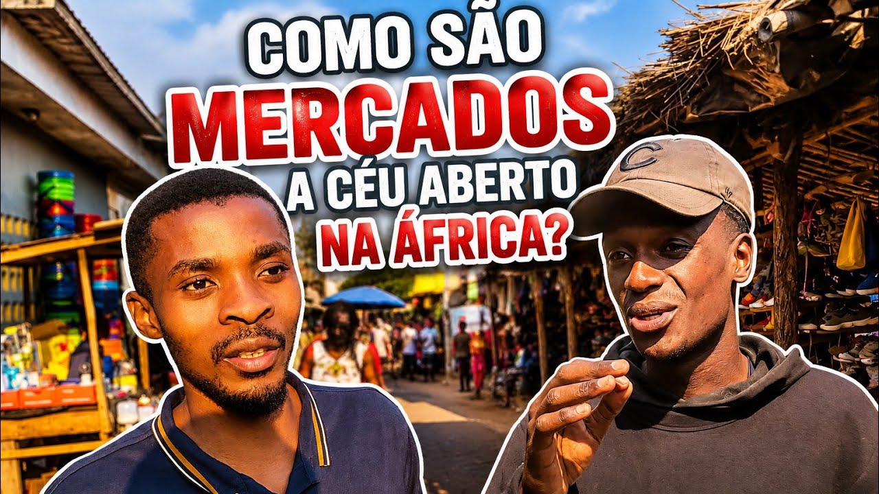 COMO SÃO MERCADOS A CÉU ABERTO NA ÁFRICA? #africa #moçambique #mercados