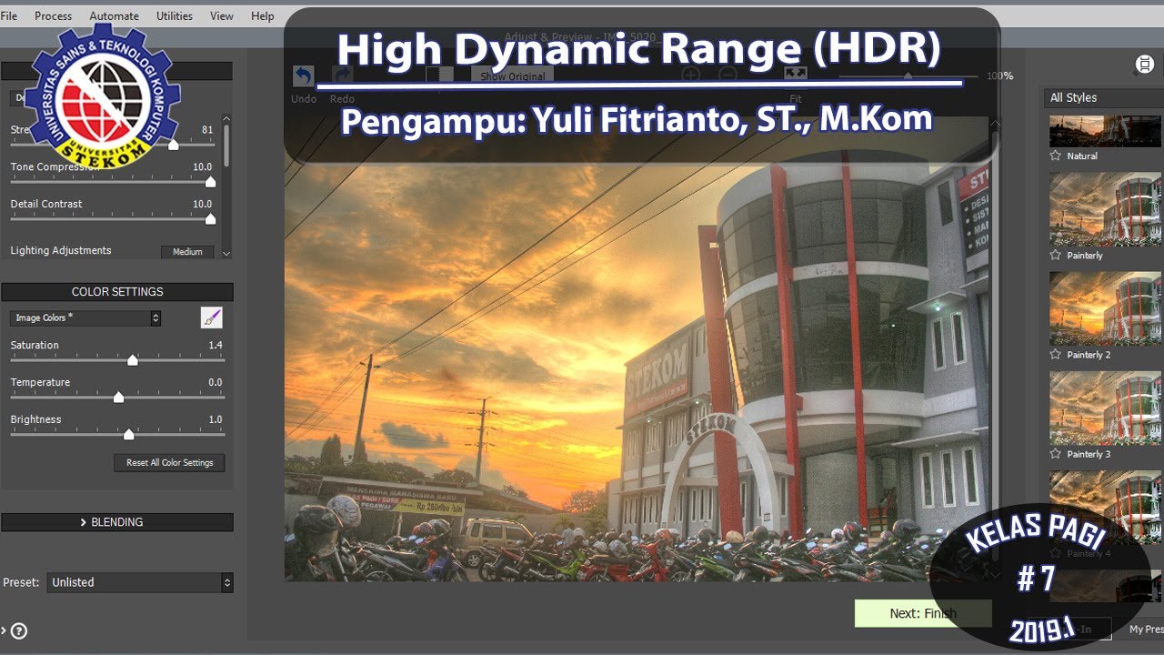 HDR dan Soal MID Kuliah Desain Grafis  Semarang YouTube