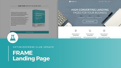 OptimizePress Club: Frame Landing Page