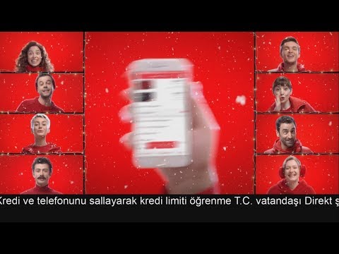 Telefonunu Salla Yılbaşı Kredini Gör - AKBANK Reklamı 🎄🎁🏦