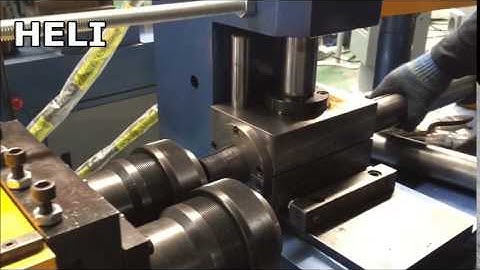2 stations hydraulic pipe reducing machine, pipe end forming machine, pipe swaging machine,
